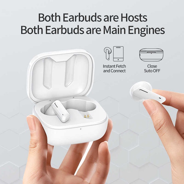 Bluetooth Ακουστικά TWS HiFi Sound με Θήκη Φόρτισης Awei T36- Black